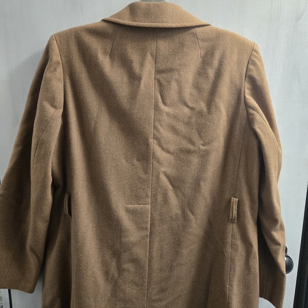 Pendleton Brown Wool Trench Coat - image 3